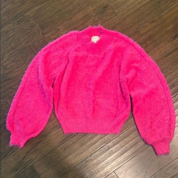 Show Me Your MuMu Sweaters - Show Me Your Mumu Vienna Balletcore Feminine Sweater Hot Pink XS EUC